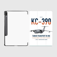 Thumbnail for Embraer KC-390 Millennium design on white samsung tablet tablet case