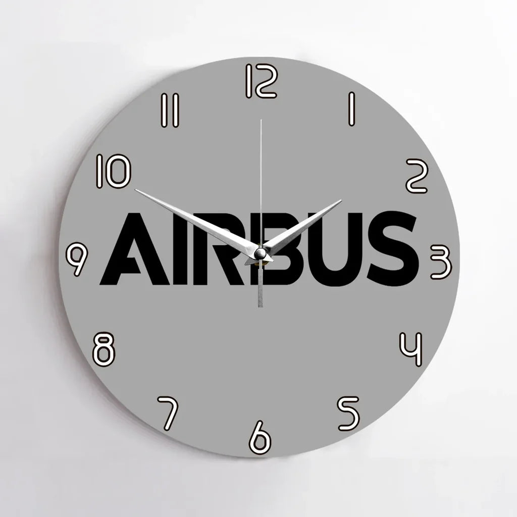 Airbus & Text Wall Clock - view 8