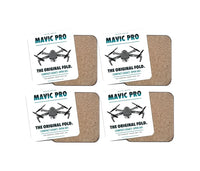 Thumbnail for DJI Mavic Pro design on white 4 pieces set coaster