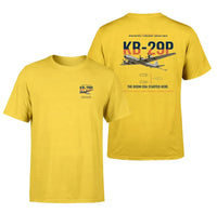 Thumbnail for KB-29P SUPERFORTRESS design on yellow double-side t-shirt, double-side print