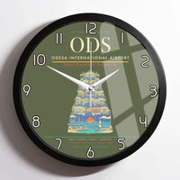 Thumbnail for Odesa International Airport ODS Wall-Clock Framed - Green Army