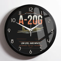 Thumbnail for A-20G Havoc design on black framed wall clock