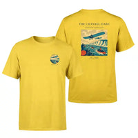 Thumbnail for VINTAGE G4324 - The Channel Dare - Double-Side T-Shirt design on yellow double side t shirt