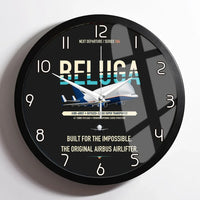 Thumbnail for Airbus A300-600ST BelugaST design on black framed wall clock