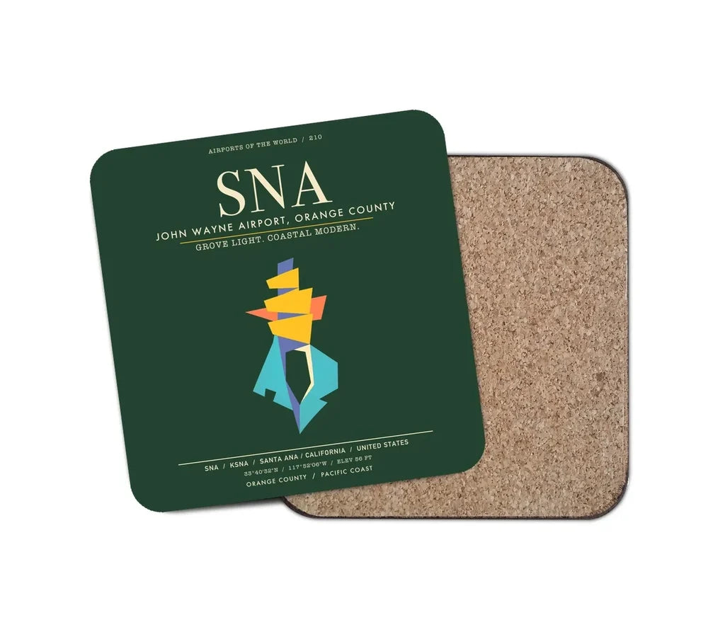 John Wayne Airport Orange County SNA - Dark Green
