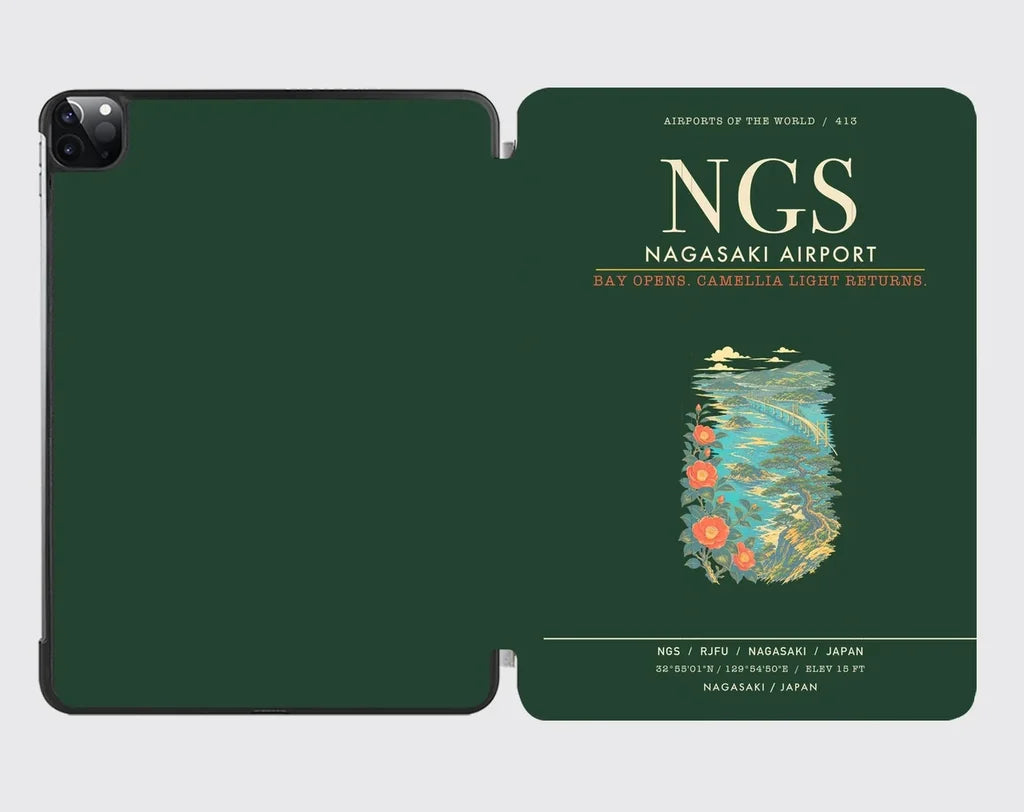 Nagasaki Airport NGS - Dark Green