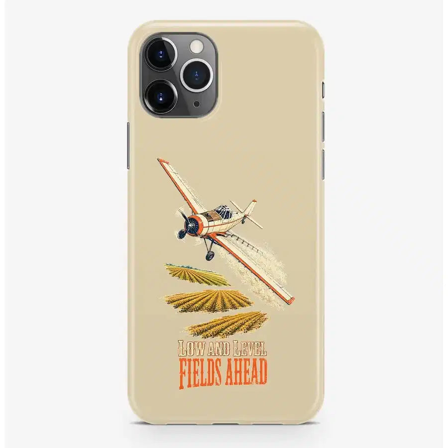 SIGNAL 587 - Low And Level Fields Ahead - MagSafe iPhone Pro Max design on beige magsafe iphone pro max