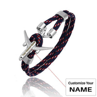 Thumbnail for Customisable Airplane Shape Bracelet - view 13