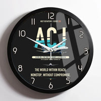 Thumbnail for Airbus ACJ330neo / exact ACJ330-800 design on black framed wall clock