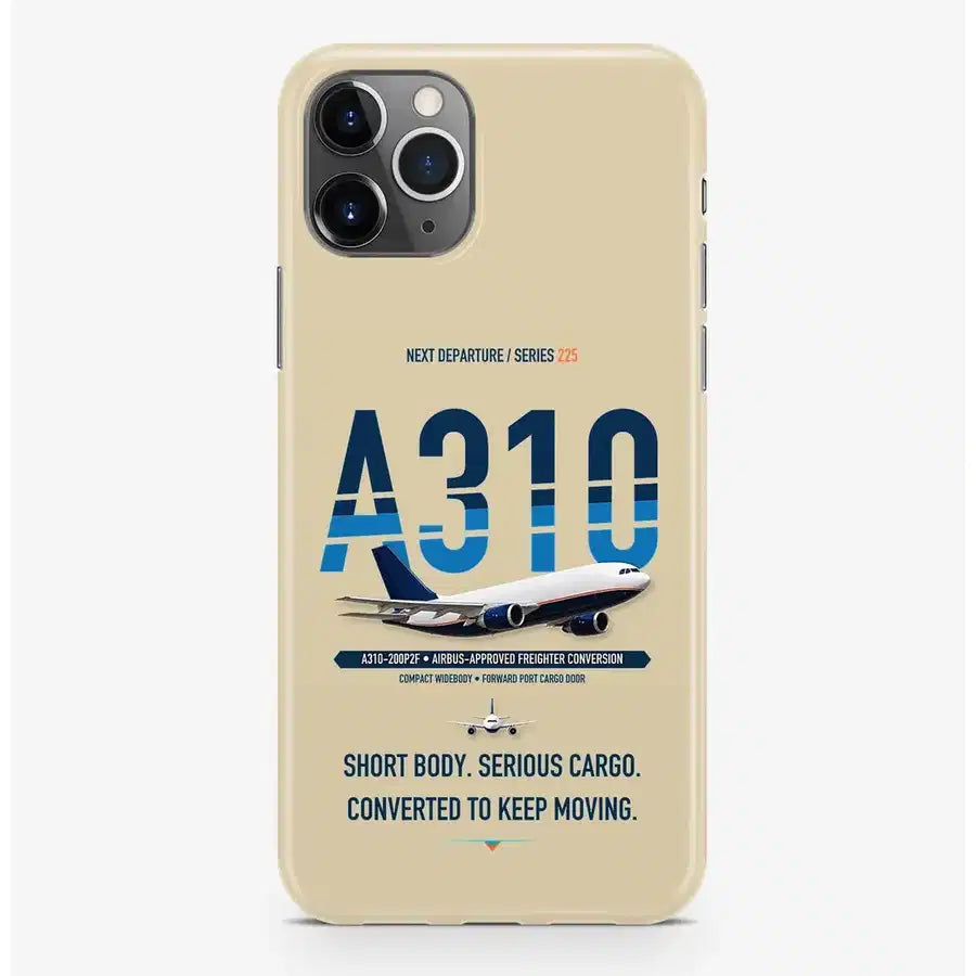 Airbus A310-200P2F Case ProMax design on beige iphone case promax