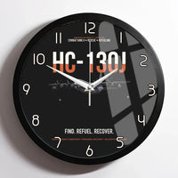 Thumbnail for HC-130J COMBAT KING II design on black framed wall clock