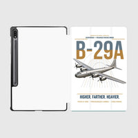 Thumbnail for B-29A Superfortress design on white samsung tablet tablet case
