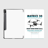 Thumbnail for DJI Matrice 30 design on white samsung tablet tablet case