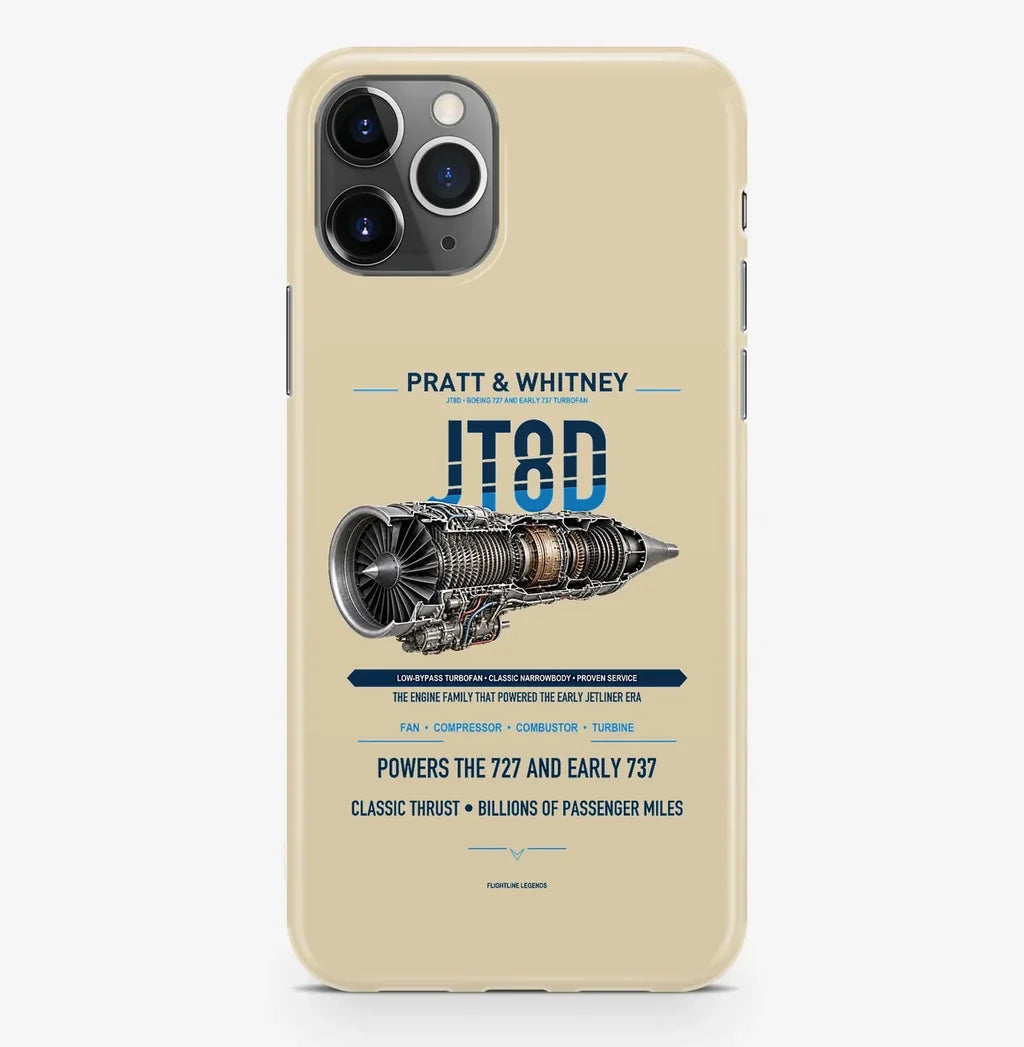 JT8D Case ProMax design on beige iphone case promax