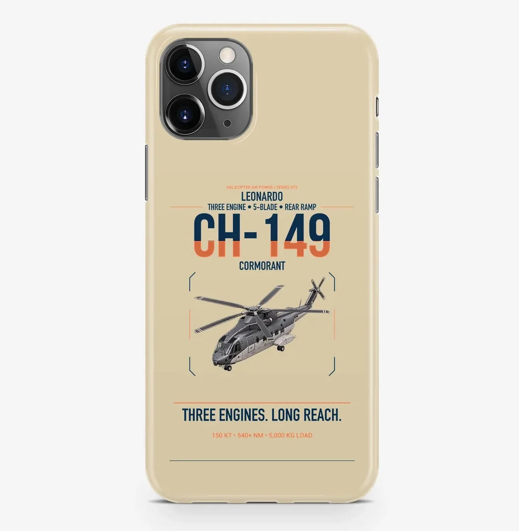 Leonardo CH-149 Cormorant design on beige magsafe iphone case, for iPhone Pro Max