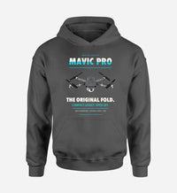 Thumbnail for DJI Mavic Pro design on dark gray hoodie single side