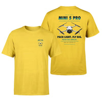 Thumbnail for DJI Mini 5 Pro design on yellow t shirt