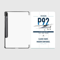 Thumbnail for Tecnam P92 Echo MkII design on white samsung tablet tablet case