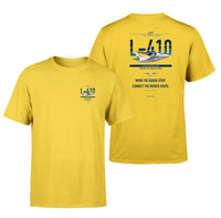 Thumbnail for LET L-410 UVP-E20 design on yellow t shirt