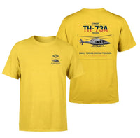 Thumbnail for Leonardo TH-73A Thrasher design on yellow t-shirt, double-side print