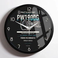 Thumbnail for PW1900G design on black framed wall clock