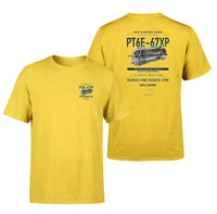 Thumbnail for PT6E-67XP design on yellow t shirt
