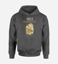 Thumbnail for Meridian Regional Airport (MEI) design on dark gray hoodie single-side print