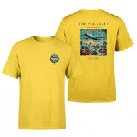 Thumbnail for VINTAGE G4119 - The Polar Jet - Double-Side T-Shirt design on yellow double side t shirt