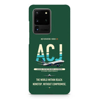 Thumbnail for Airbus ACJ330neo / exact ACJ330-800 design on samsung case - dark green