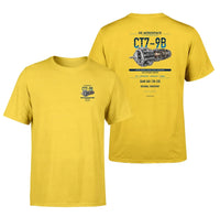Thumbnail for CT7-9B design on yellow t shirt