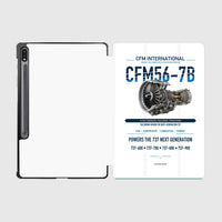 Thumbnail for CFM56-7B design on white samsung tablet tablet case