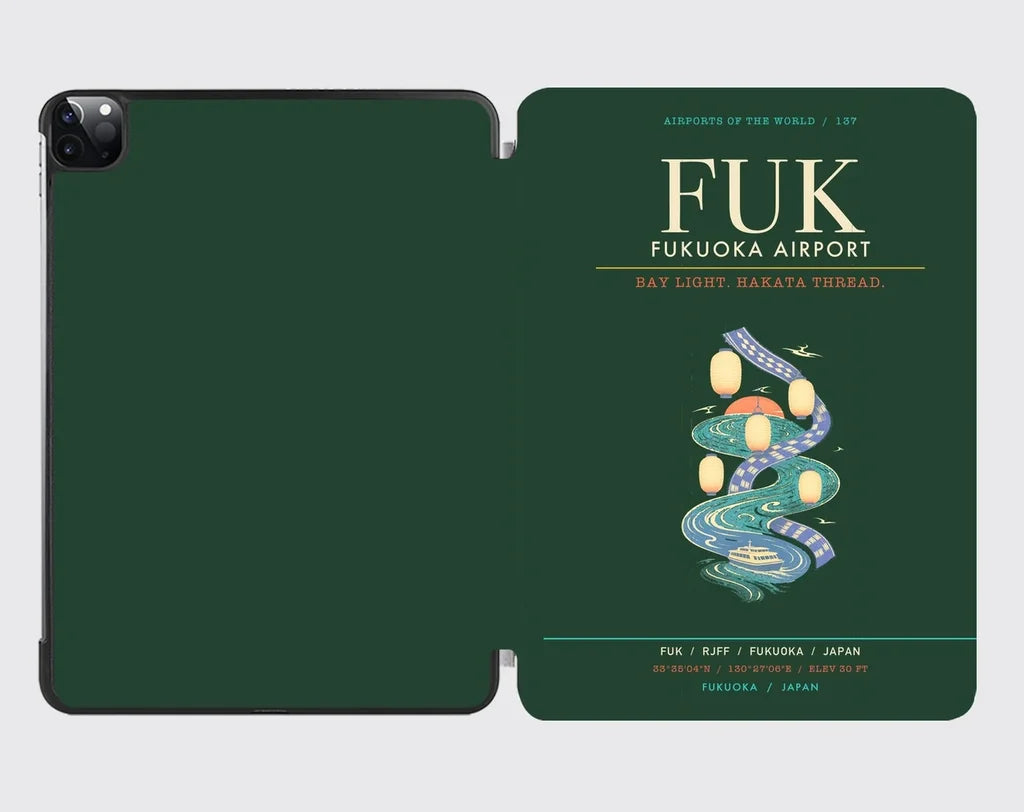 Fukuoka Airport FUK - Hakata Lantern Bay Weave - Dark Green
