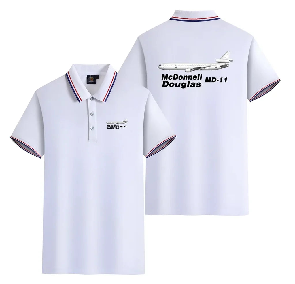 Customisable McDonnell Douglas MD-11 Polo Shirt - view 18