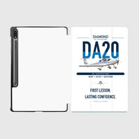 Thumbnail for Diamond DA20 design on white samsung tablet tablet case