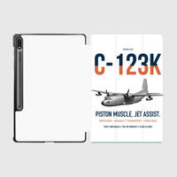 Thumbnail for C-123K Provider design on white samsung tablet tablet case