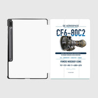 Thumbnail for CF6-80C2 design on white samsung tablet tablet case
