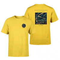 Thumbnail for VINTAGE G4248 - The Night Freight Departure - Double-Side T-Shirt design on yellow double side t shirt