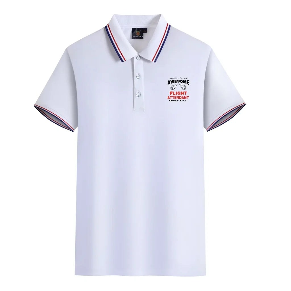 Customisable Flight Attendant Polo Shirt - view 18