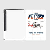 Thumbnail for Leonardo AW109SP GrandNew design on white samsung tablet tablet case