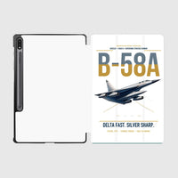 Thumbnail for B-58A Hustler design on white samsung tablet tablet case