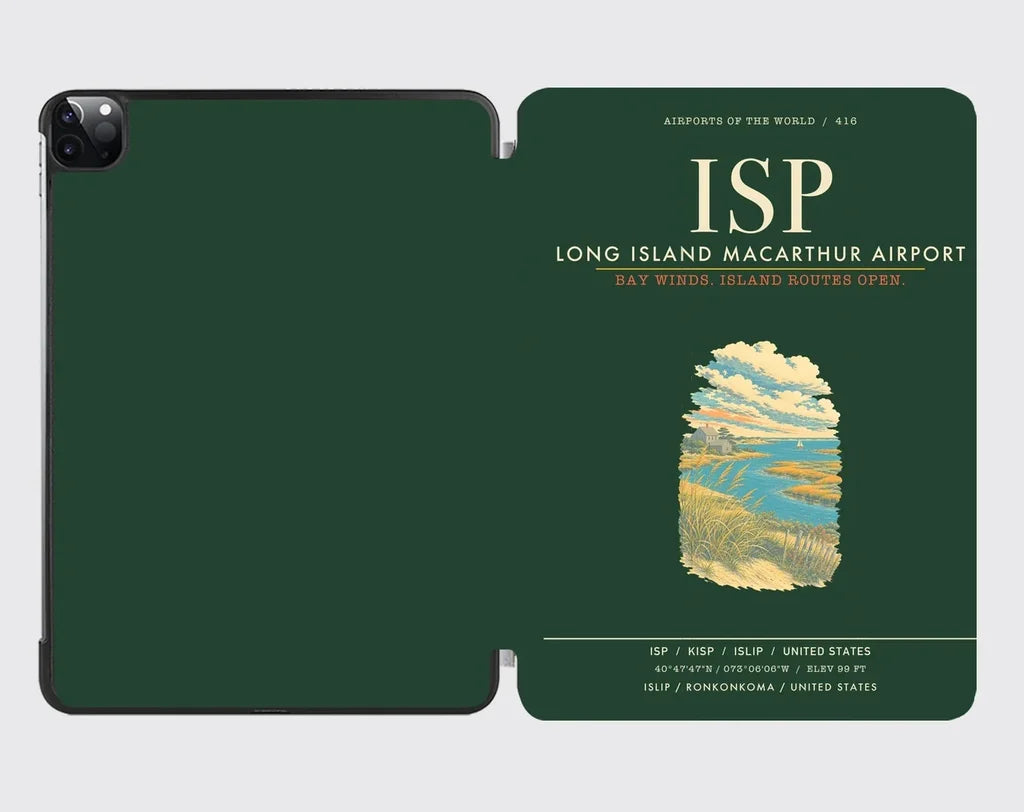 Long Island MacArthur Airport ISP - Dark Green