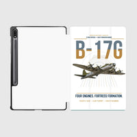 Thumbnail for B-17G Flying Fortress design on white samsung tablet tablet case