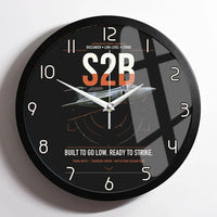 Thumbnail for Blackburn Buccaneer S2B design on black framed wall clock