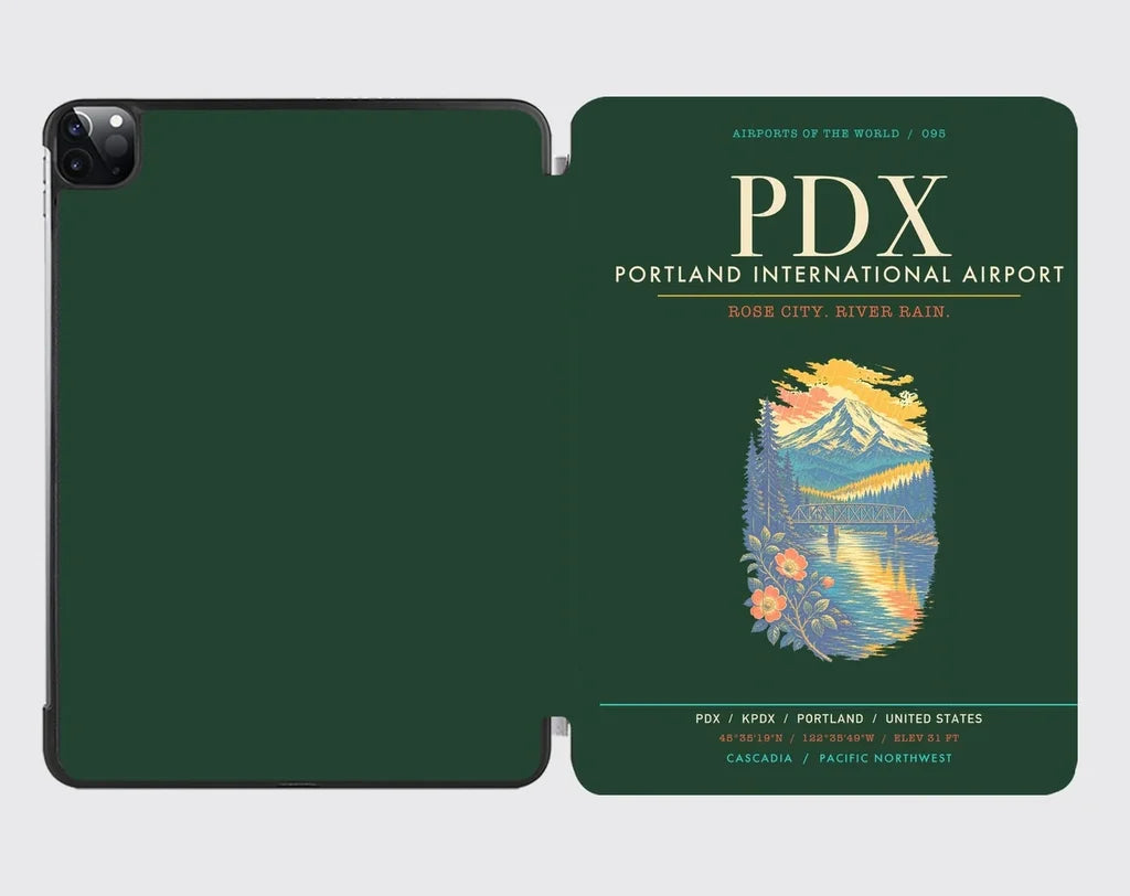 Portland International Airport PDX - Dark Green