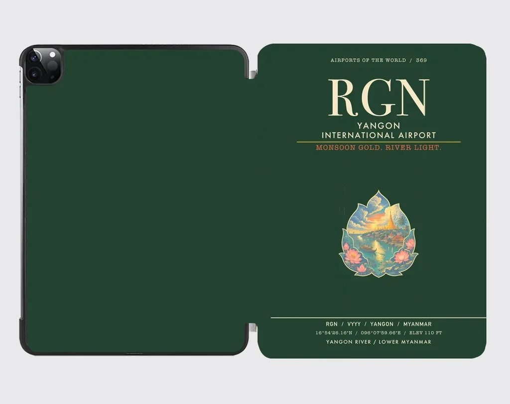 Yangon International Airport RGN - Dark Green