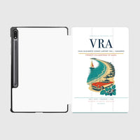 Thumbnail for Juan Gualberto Gómez Airport (VRA) design on white samsung tablet tablet case