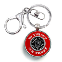 Thumbnail for Thrust We Trust Key Chain - view 6