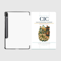 Thumbnail for Chico Regional Airport (CIC) design on white samsung tablet tablet case