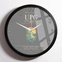 Thumbnail for Sultan Hasanuddin Airport UPG Wall-Clock Framed - Gray