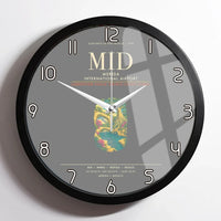 Thumbnail for Merida International Airport MID Wall-Clock Framed - Gray